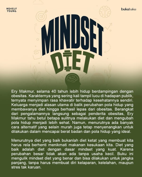 buku mindset diet ery makmur gagasmedia gratis biaya packing