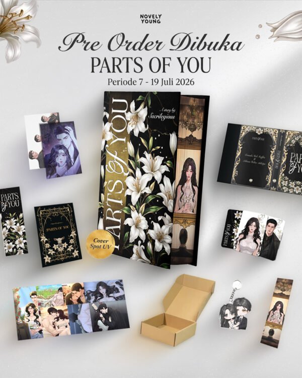 novel parts of you sacrilegious nawira publisher gratis biaya packing